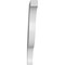 Ekena Millwork 3 1/2-in. W x 36-in. D x 36-in. H Funston Architectural Grade PVC Knee Brace BRCP035X36X36FST - alternate 2